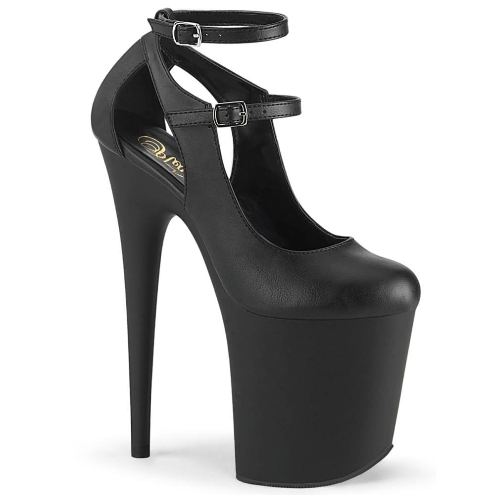 Pleaser - FLAMINGO850 Talons hauts - Chaussures de pole dance - Noir Product image